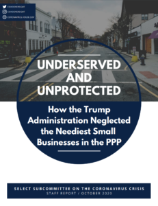 Underserved and Unprotected: How the Trump Administration Neglected the Neediest Small Businesses in the PPP