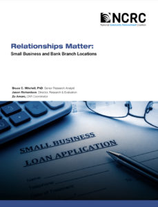 Relationships Matter: Small Business and Bank Branch Locations