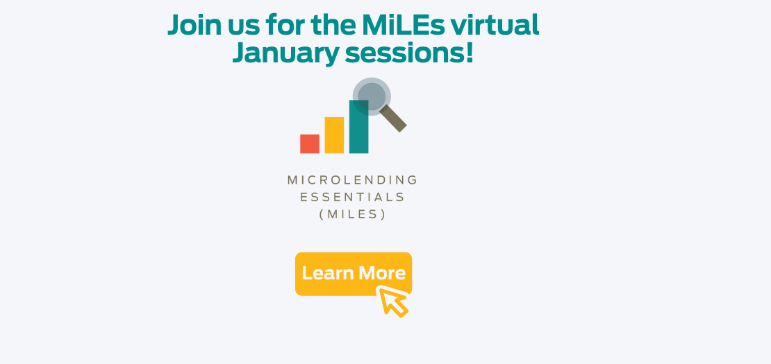 January 24 - 28, 2022 Microlending Essentials Underwriting Training