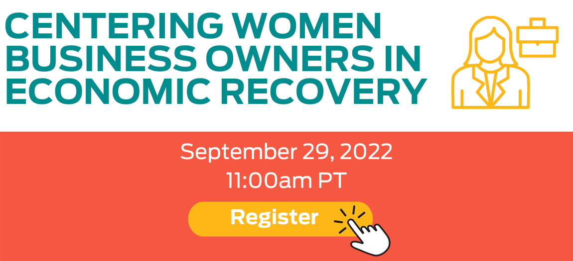 Centering Women Business Owners in Economic Recovery