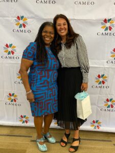 Tara Lynn Gray, Director of the California Office of the Small Business Advocate with CAMEO CEO Carolina Martinez