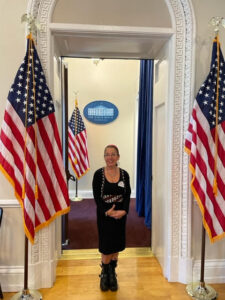 Heidi Pickman at the White House