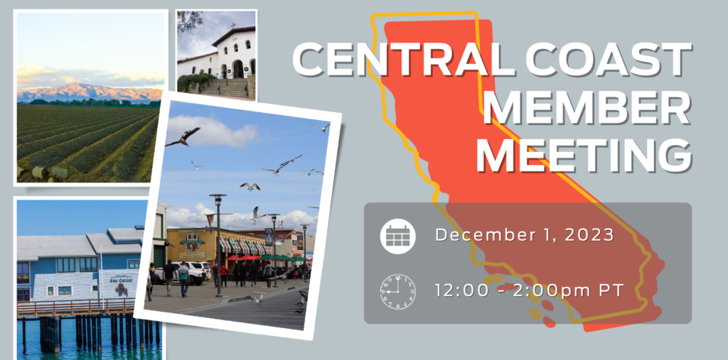 2023 Central Coast Member Meeting CAMEO Events