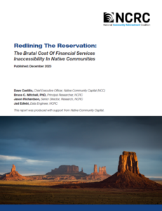 cover page for Redlining the Reservation