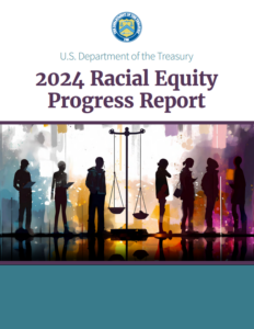 Cover page of "2024 Racial Equity Progress Report"