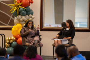 CalOSBA Director Tara Lynn Gray and CAMEO Network CEO Carolina Martinez