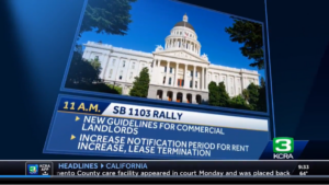 KCRA footage of the State Capitol in Sacramento