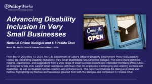 Advancing Disability Inclusion in Very Small Businesses