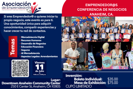 Emprendedor@s Conferencia de Negocios