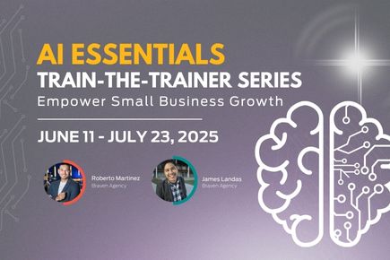 AI Essentials: Train-the-Trainer Series to Empower Small Business Growth