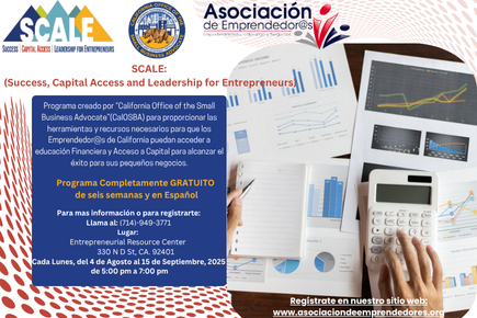 Programa de Educación Financiera- SCALE Ciudad de San Bernardino