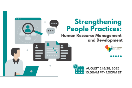 Strengthening People Practices: Human Resource Management & Development