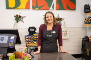 Ashley Juhl-Darlington, owner of BAPA's Market